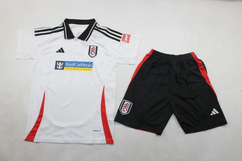 Fulham 24/25 Kids Home Soccer Jersey And Shorts