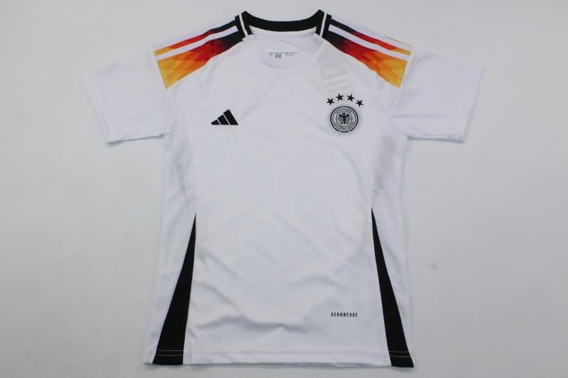 Germany 2024 Kids Home Soccer Jersey And Shorts