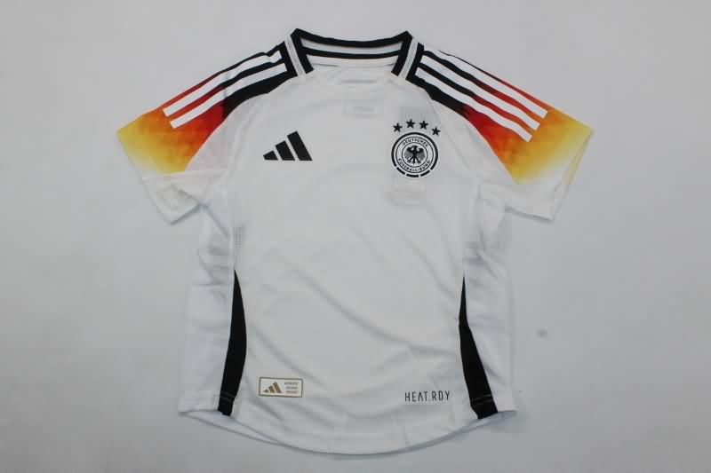Germany 2024 Kids Home Soccer Jersey And Shorts (Player)