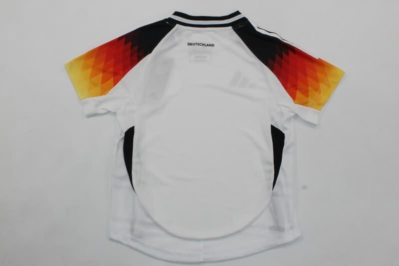 Germany 2024 Kids Home Soccer Jersey And Shorts (Player)