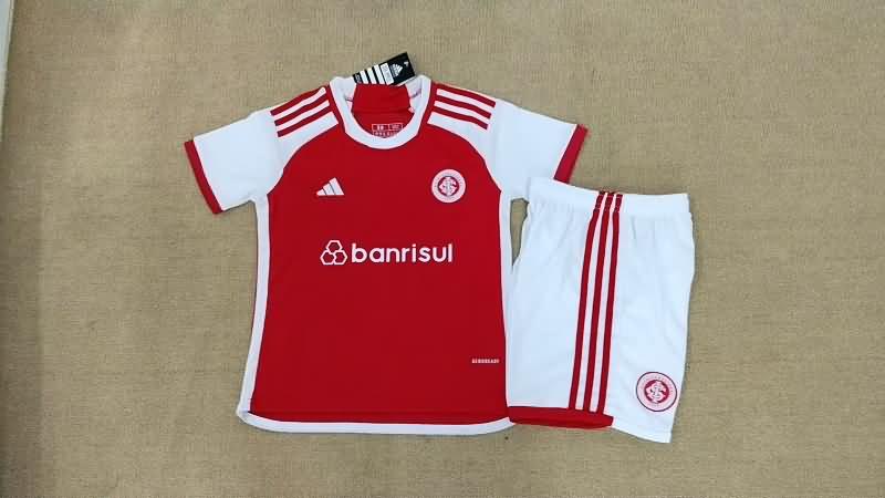 Sport Club Internacional 2024 Kids Home Soccer Jersey And Shorts