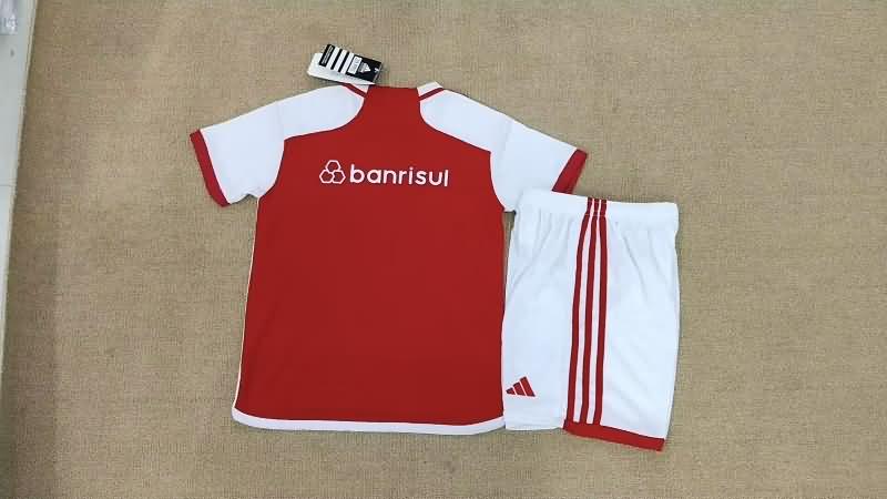 Sport Club Internacional 2024 Kids Home Soccer Jersey And Shorts