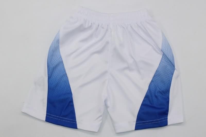 Italy 2024 Kids Home Soccer Jersey And Shorts