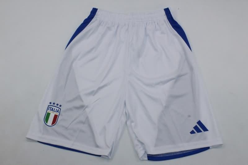 Italy 2024 Kids Home Soccer Jersey And Shorts (Player)