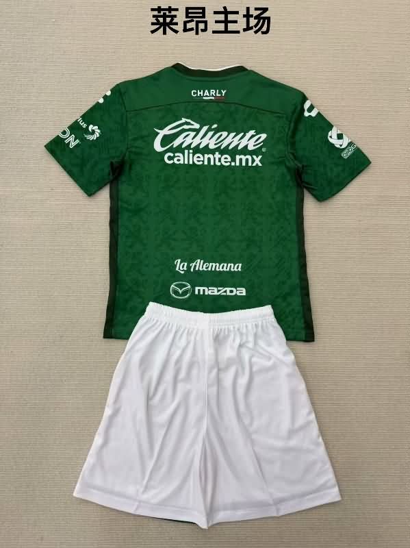 Leon 24/25 Kids Home Soccer Jersey And Shorts