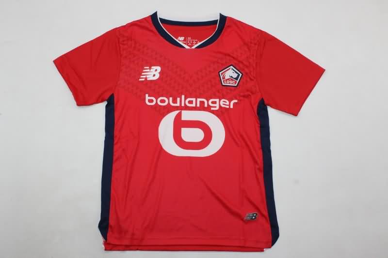 Lille 24/25 Kids Home Soccer Jersey And Shorts