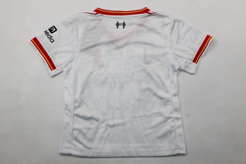 Liverpool 24/25 Kids Third Soccer Jersey And Shorts Leaked
