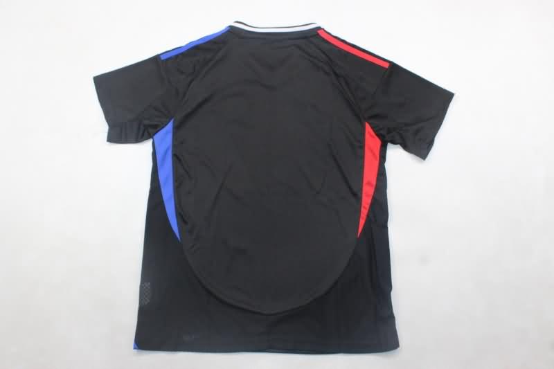 Lyon 24/25 Kids Away Soccer Jersey And Shorts