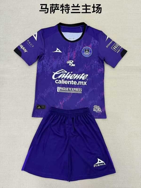 Mazatlan 24/25 Kids Home Soccer Jersey And Shorts
