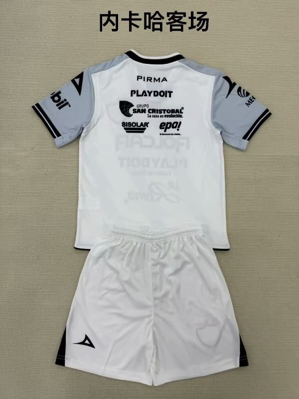 Necaxa 24/25 Kids Away Soccer Jersey And Shorts