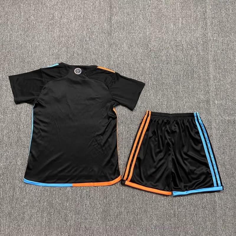New York City 2024 Kids Away Soccer Jersey And Shorts