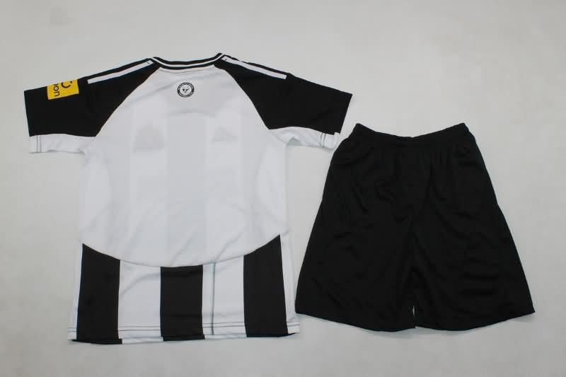 Newcastle United 24/25 Kids Home Soccer Jersey And Shorts Leaked
