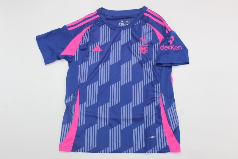 Nottingham Forest 24/25 Kids Away Soccer Jersey And Shorts