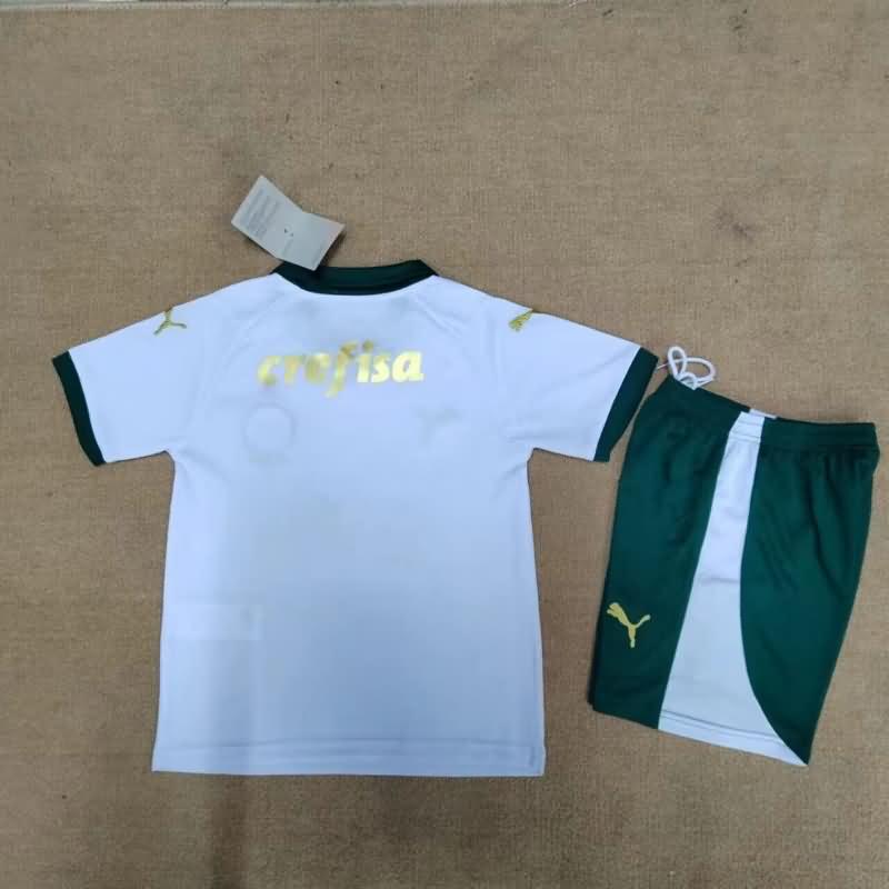 Palmeiras 2024 Kids Away Soccer Jersey And Shorts