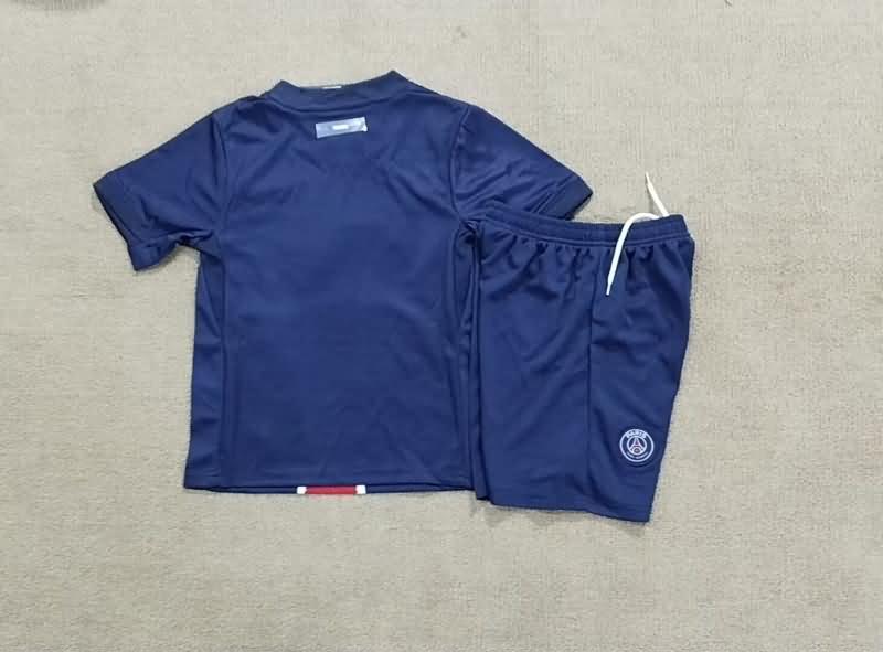 Paris St Germain 24/25 Kids Home Soccer Jersey And Shorts Leaked