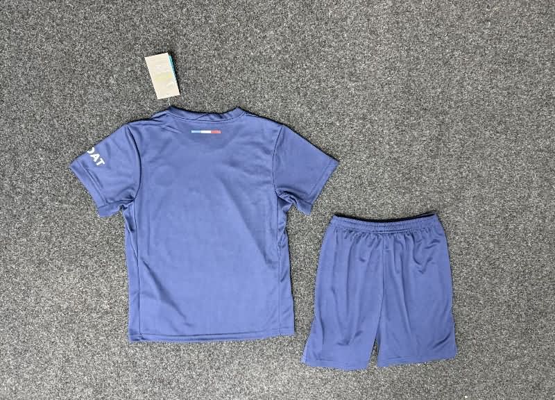 Paris St Germain 24/25 Kids Home Soccer Jersey And Shorts With Star