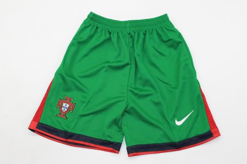 Portugal 2024 Kids Home Soccer Jersey And Shorts