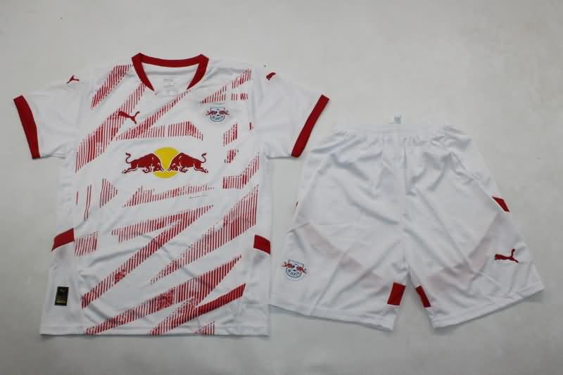 RB Leipzig 24/25 Kids Home Soccer Jersey And Shorts