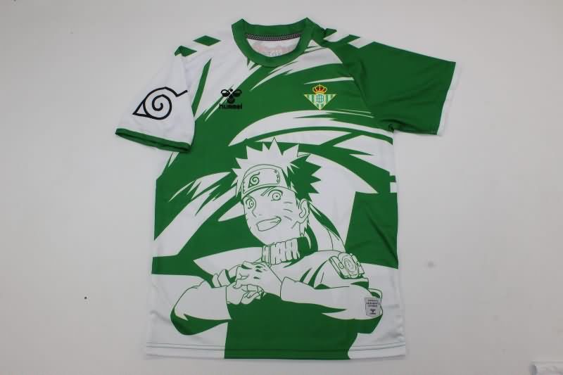 Real Betis 24/25 Kids Special Soccer Jersey And Shorts 02