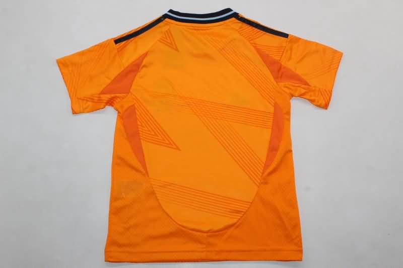 Real Madrid 24/25 Kids Away Soccer Jersey And Shorts
