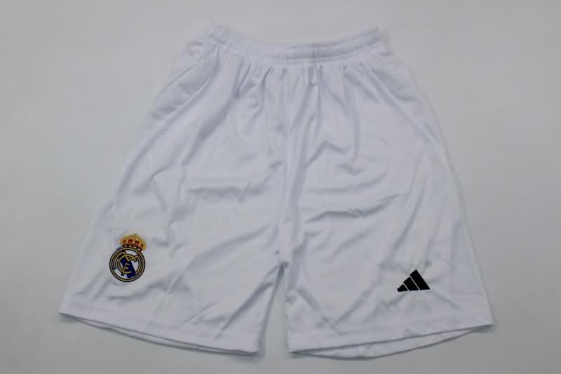 Real Madrid 24/25 Kids Home Soccer Jersey And Shorts Leaked