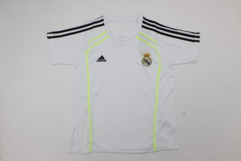 Real Madrid 24/25 Kids Training Soccer Jersey And Shorts 03