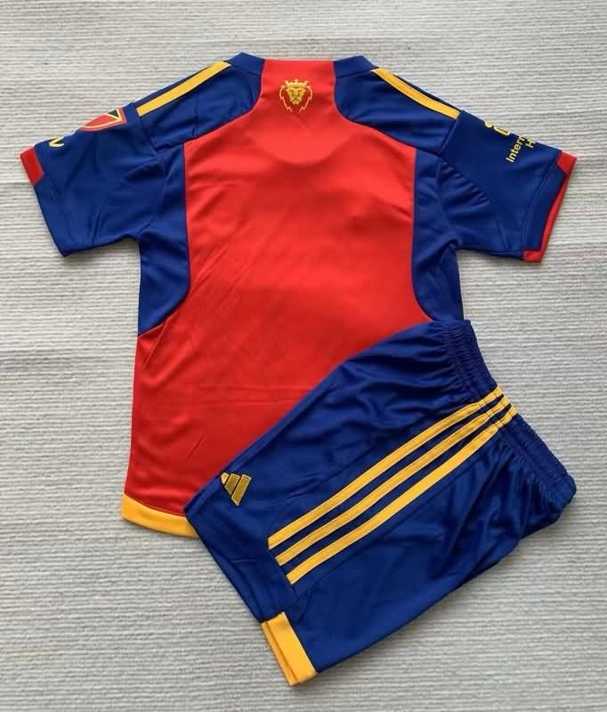 Real Salt Lake 2024 Kids Home Soccer Jersey And Shorts