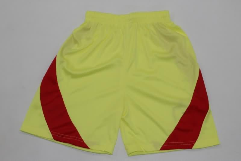 Spain 2024 Kids Away Soccer Jersey And Shorts