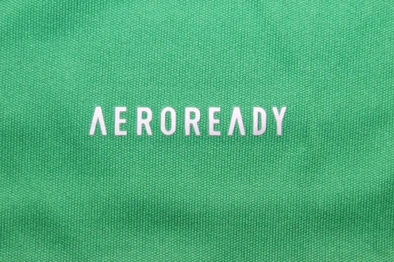 Spain 2024 Kids Goalkeeper Green Soccer Jersey And Shorts