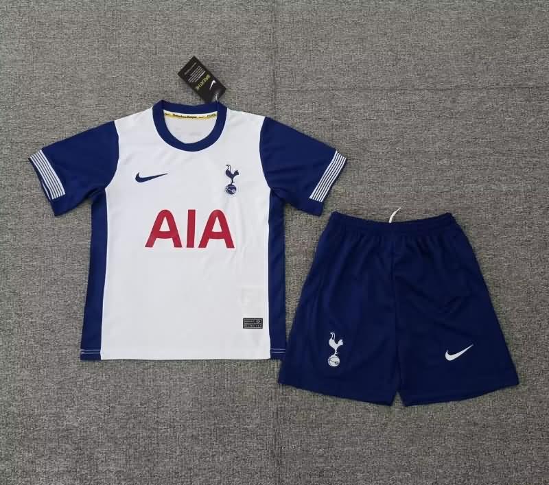 Tottenham Hotspur 24/25 Kids Home Soccer Jersey And Shorts Leaked