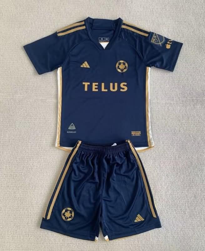 Vancouver Whitecaps 2024 Kids Home Soccer Jersey And Shorts