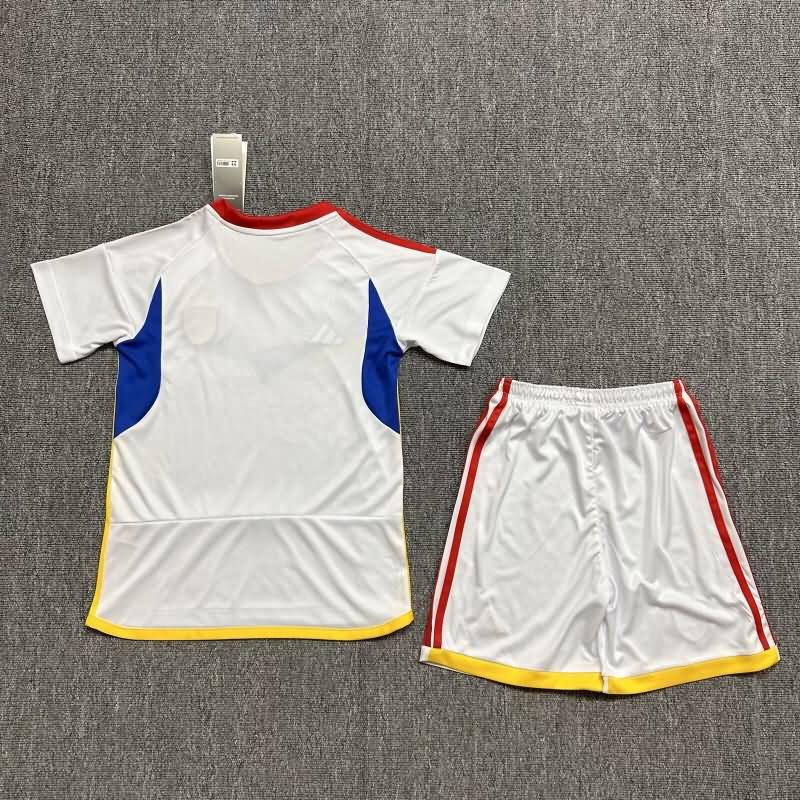 Venezuela 2024 Kids Away Soccer Jersey And Shorts