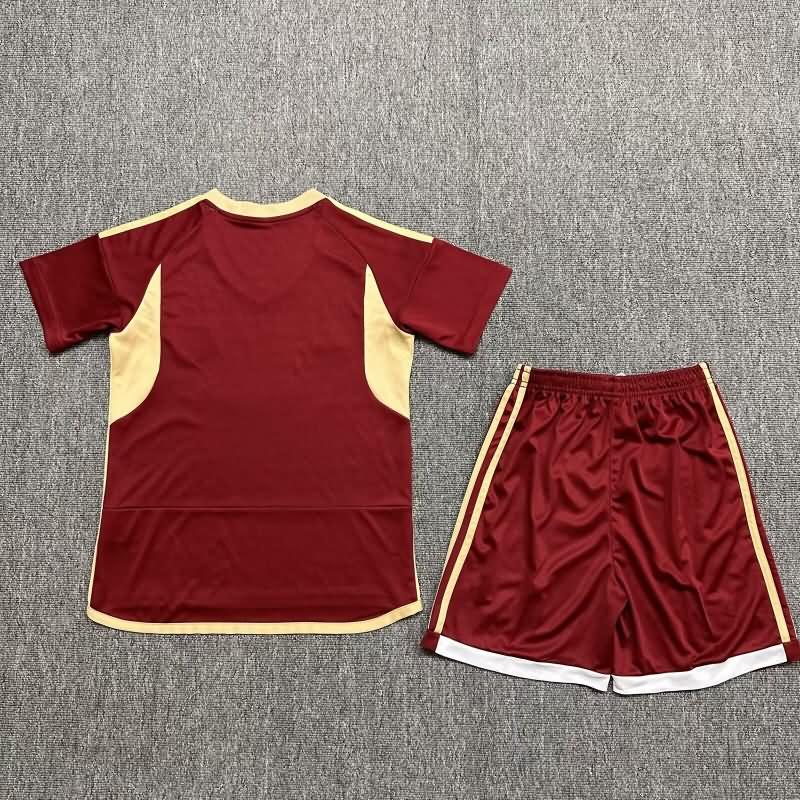 Venezuela 2024 Kids Home Soccer Jersey And Shorts