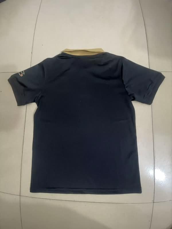 AAA(Thailand) Barcelona 24/25 Black Polo Soccer T-Shirt