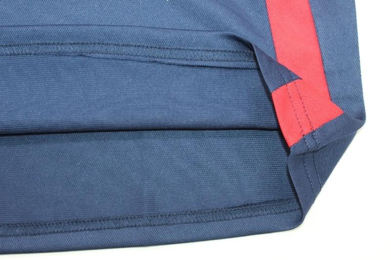 AAA(Thailand) Spain 2024 Dark Blue Polo Soccer T-Shirt