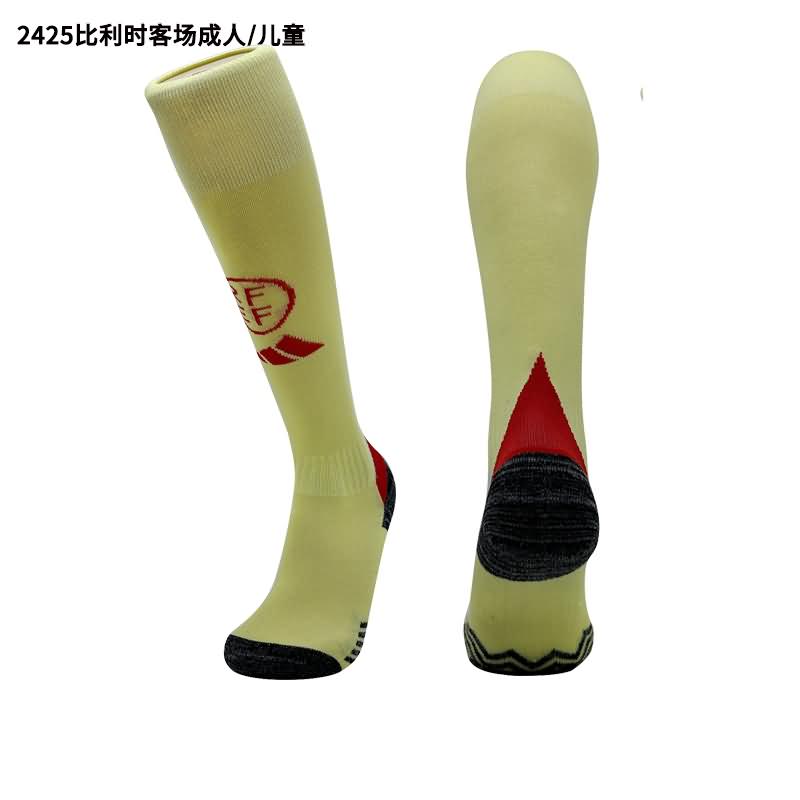 AAA(Thailand) Belgium 2024 Away Soccer Socks