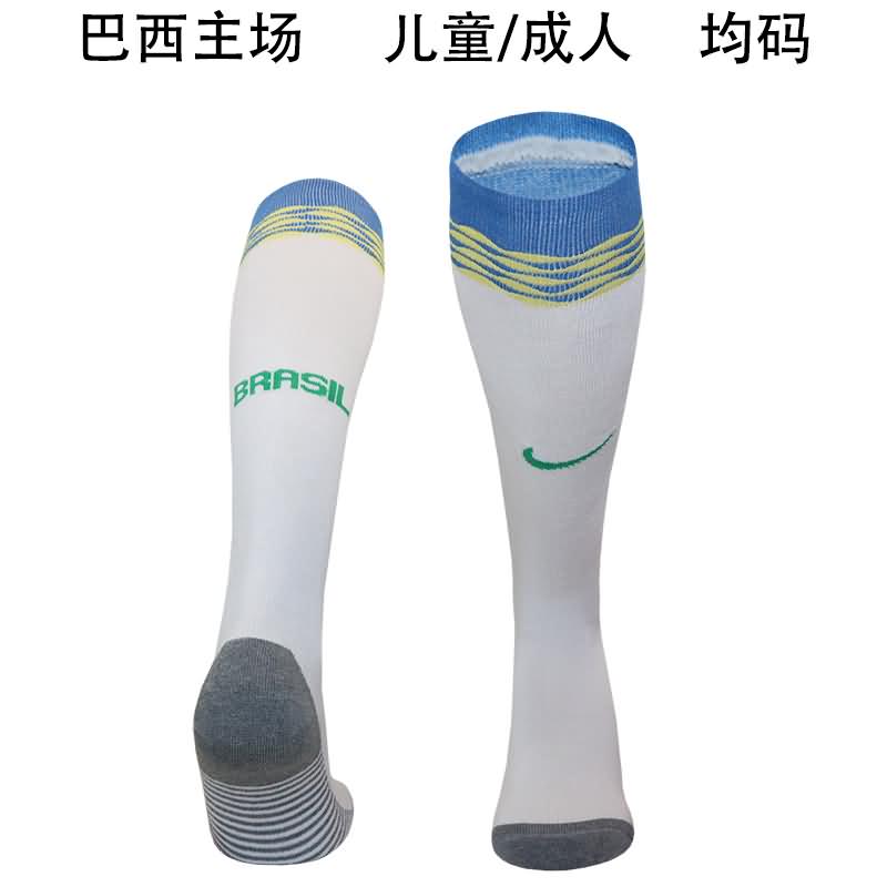 AAA(Thailand) Brazil 2024 Home Soccer Socks