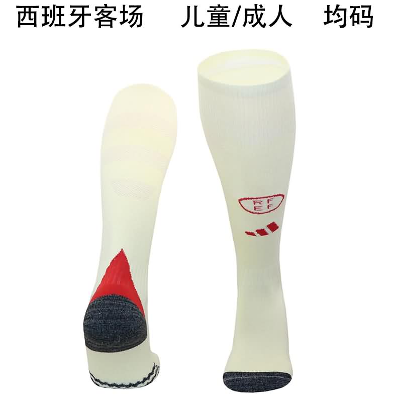 AAA(Thailand) Spain 2024 Away Soccer Socks