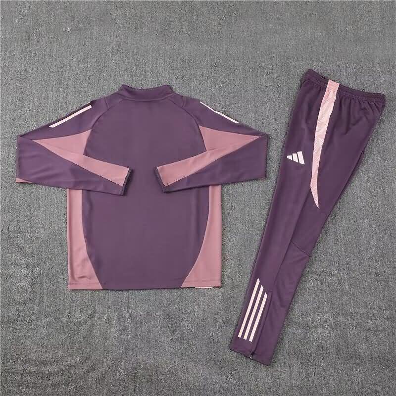 AAA(Thailand) Arsenal 24/25 Purples Soccer Tracksuit