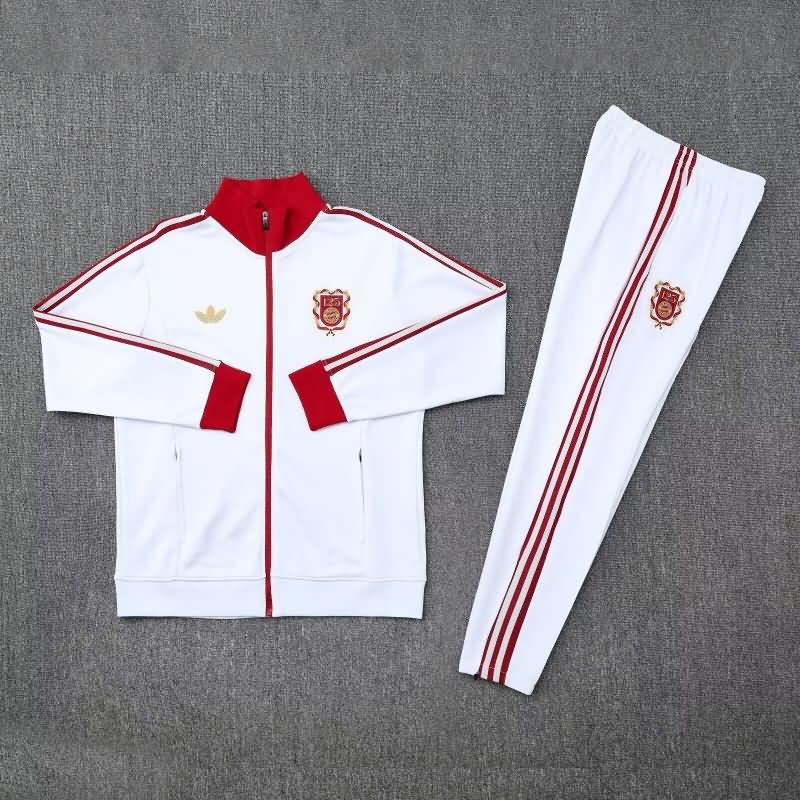 AAA(Thailand) Bayern Munich 24/25 White Soccer Tracksuit 03