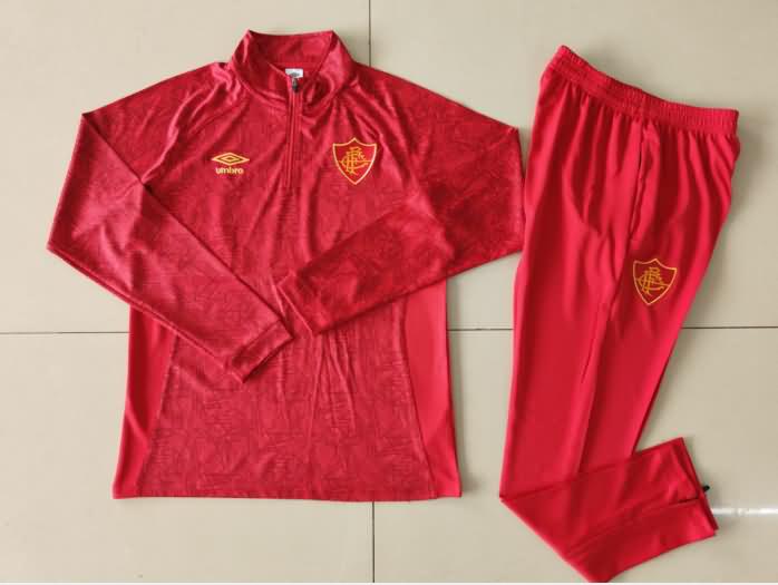 AAA(Thailand) Fluminense 2024 Red Soccer Tracksuit