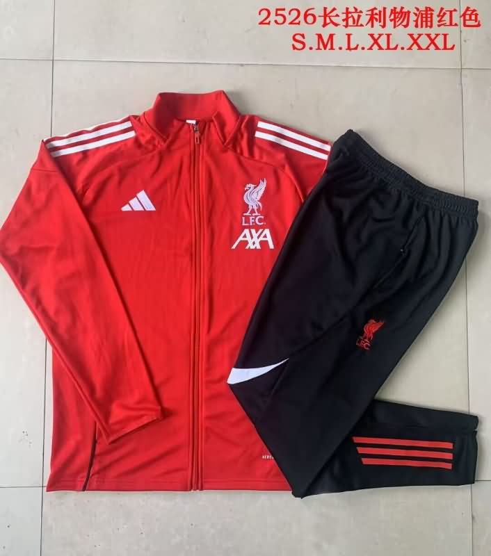 AAA(Thailand) Liverpool 24/25 Red Soccer Tracksuit