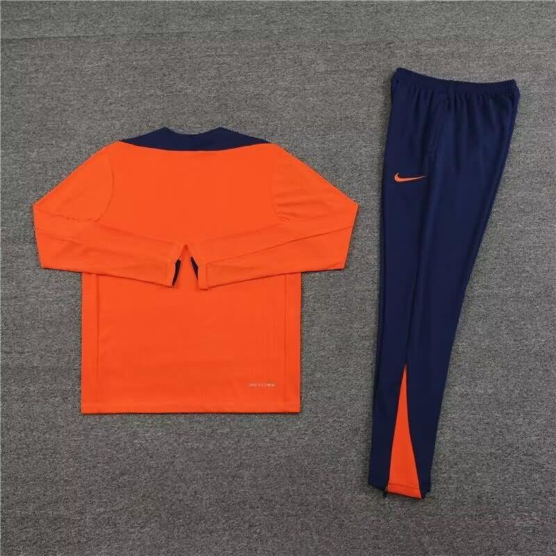 AAA(Thailand) Netherlands 2024 Orange Soccer Tracksuit