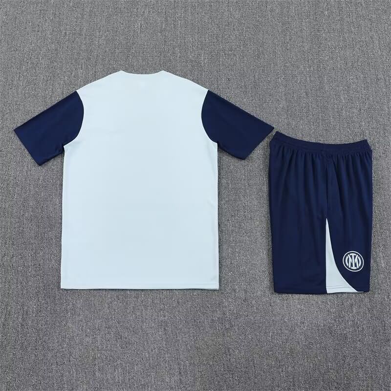 AAA(Thailand) Inter Milan 24/25 White Soccer Training Sets 02