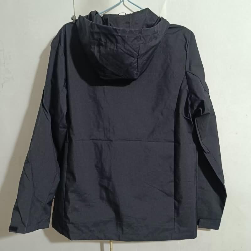 AAA(Thailand) Brazil 2024 Black Soccer Windbreaker