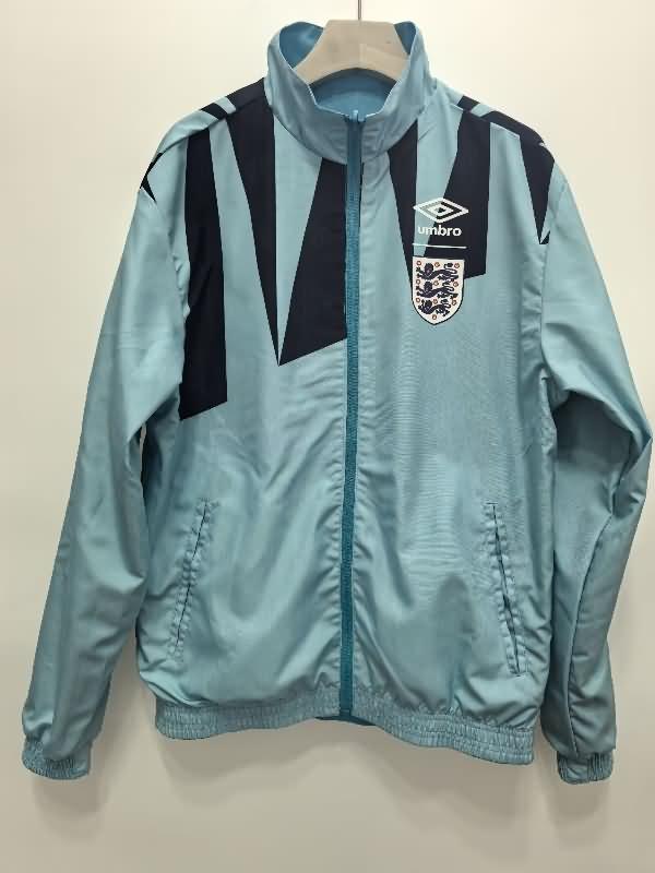 AAA(Thailand) England 24/25 Green Reversible Soccer Windbreaker