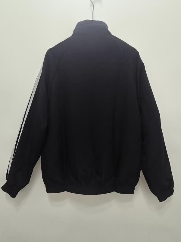 AAA(Thailand) Germany 2024 White Black Reversible Soccer Windbreaker