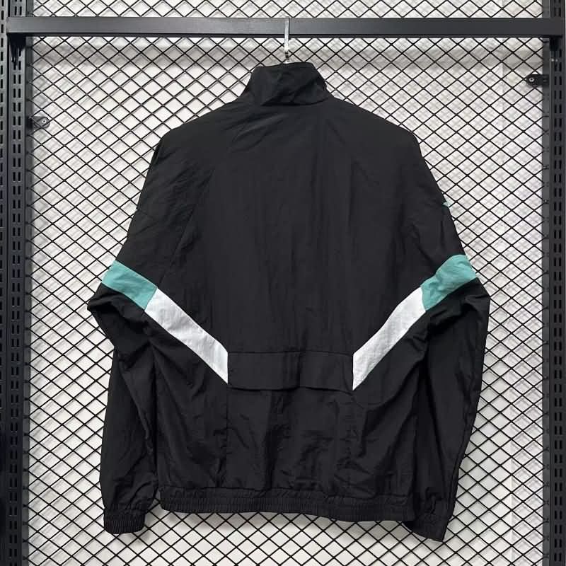 AAA(Thailand) Newcastle United 24/25 Black Soccer Windbreaker