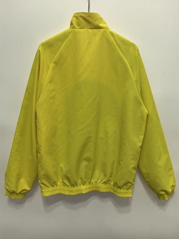 AAA(Thailand) Porto 24/25 Orange Yellow Reversible Soccer Windbreaker