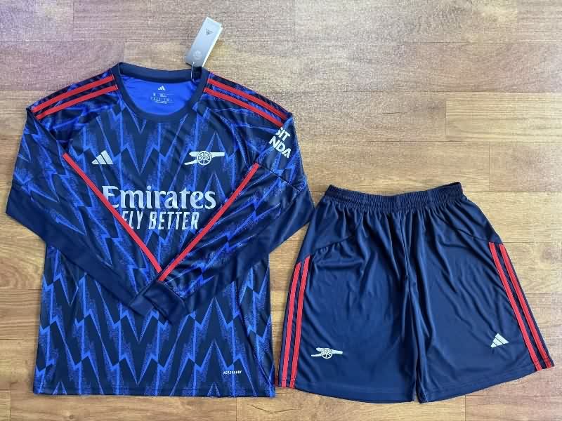 Arsenal 25/26 Away Long Sleeve Soccer Jersey